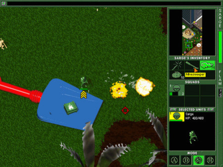 Игра Army Men: Toys in Space, скриншот