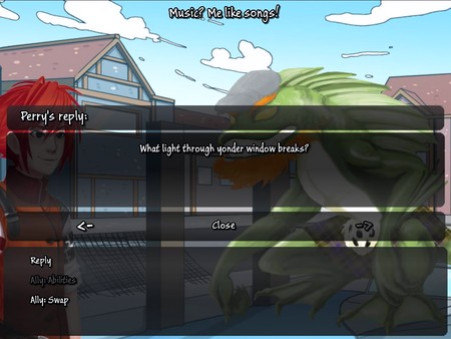 Игра Army of Tentacles: (Not) A Cthulhu Dating Sim, скриншот
