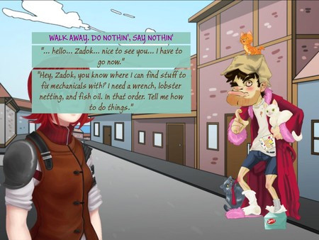 Игра Army of Tentacles: (Not) A Cthulhu Dating Sim, скриншот