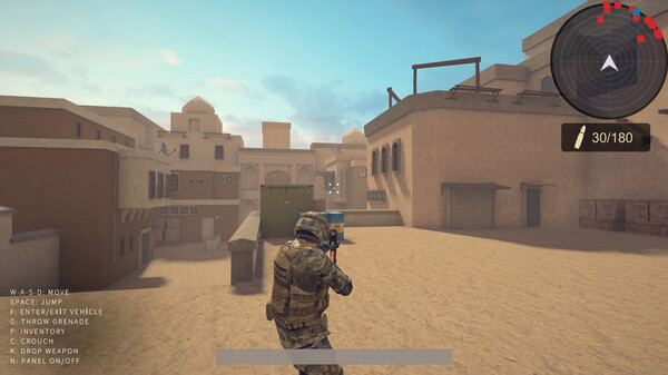 Игра Army War: Shooting Simulator, скриншот