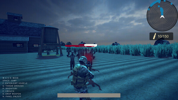 Игра Army War: Shooting Simulator, скриншот