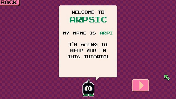 Игра Arpsic, скриншот
