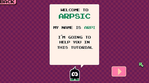 Игра Arpsic, скриншот
