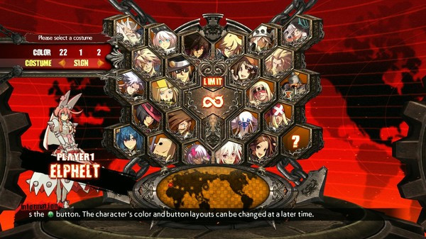 Игра Arrange Costume Set Elphelt, скриншот