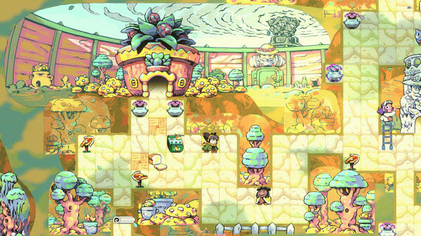 Игра Arranger: A Role-Puzzling Adventure, скриншот