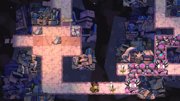 Игра Arranger: A Role-Puzzling Adventure, скриншот
