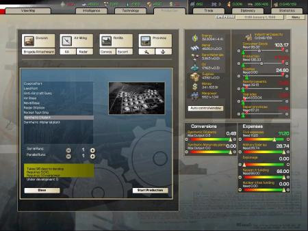 Игра Arsenal of Democracy: A Hearts of Iron Game, скриншот