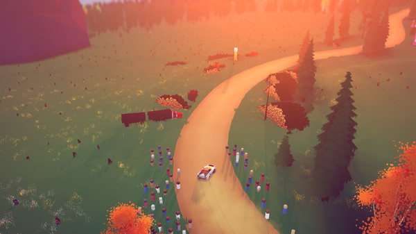 Игра art of rally, скриншот