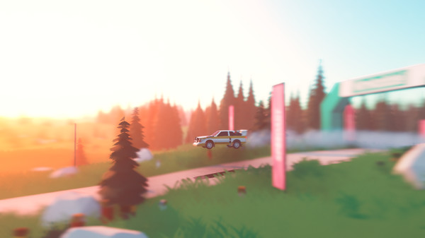 Игра art of rally, скриншот