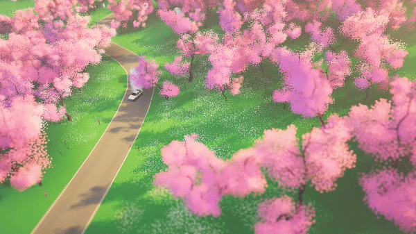 Игра art of rally, скриншот