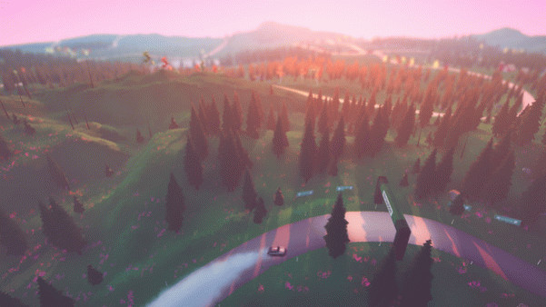 Игра art of rally, скриншот