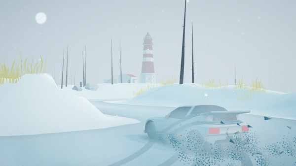 Игра art of rally, скриншот
