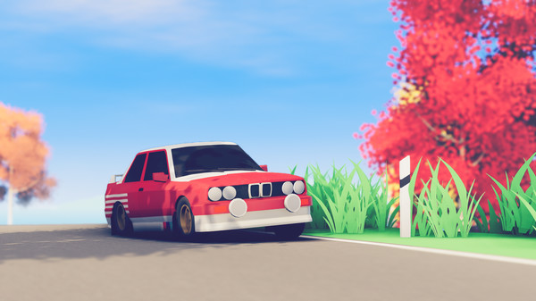 Игра art of rally, скриншот