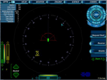 Игра Artemis Spaceship Bridge Simulator, скриншот