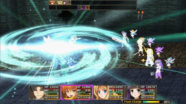 Игра Asdivine Saga, скриншот