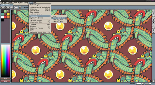 Игра Aseprite, скриншот