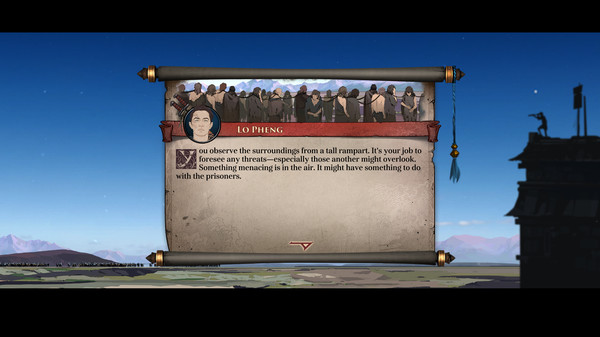 Игра Ash of Gods: Redemption, скриншот