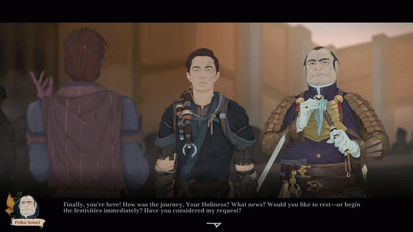 Игра Ash of Gods: Redemption, скриншот