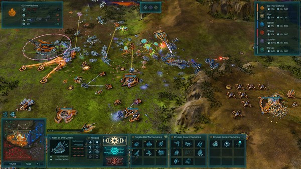Игра Ashes of the Singularity: Escalation - Core Worlds DLC, скриншот