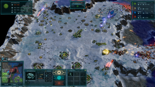 Игра Ashes of the Singularity: Escalation - Core Worlds DLC, скриншот