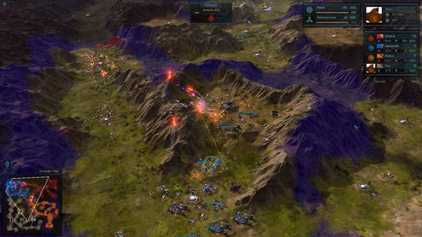 Игра Ashes of the Singularity: Escalation - Overlord Scenario Pack DLC, скриншот