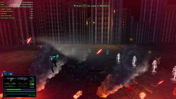 Игра Assassin Of Aliens, скриншот