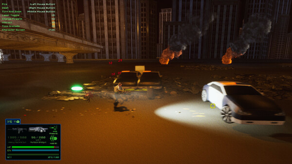 Игра Assassin Of Aliens, скриншот