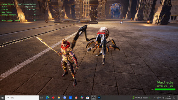Игра Assassin Of Spider, скриншот