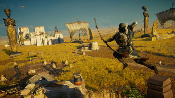 Игра Assassin's Creed Origins - The Curse Of The Pharaohs, скриншот