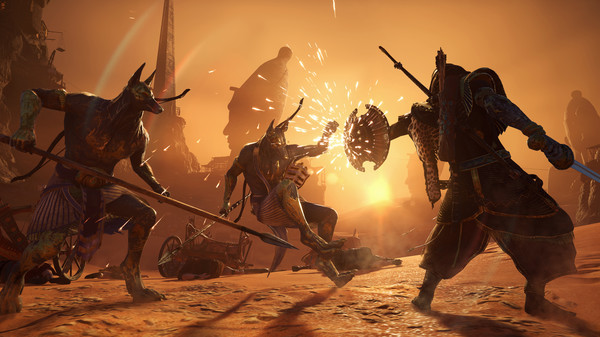 Игра Assassin's Creed Origins - The Curse Of The Pharaohs, скриншот