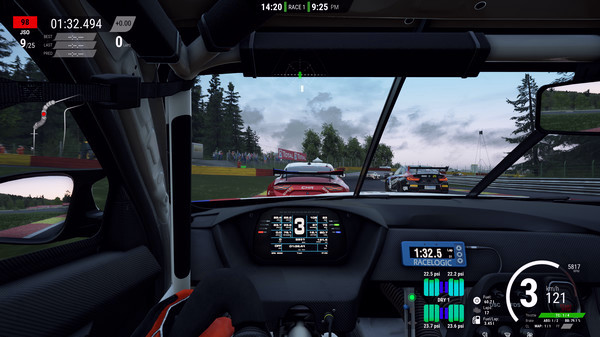 Игра Assetto Corsa Competizione - GT4 Pack, скриншот