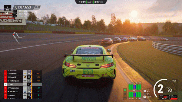 Игра Assetto Corsa Competizione - GT4 Pack, скриншот