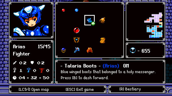 Игра Astalon: Tears of the Earth, скриншот