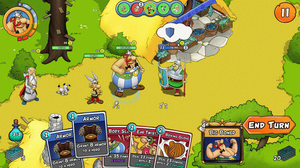 Игра Asterix & Obelix: Heroes, скриншот