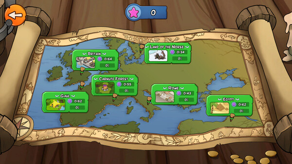 Игра Asterix & Obelix: Heroes, скриншот
