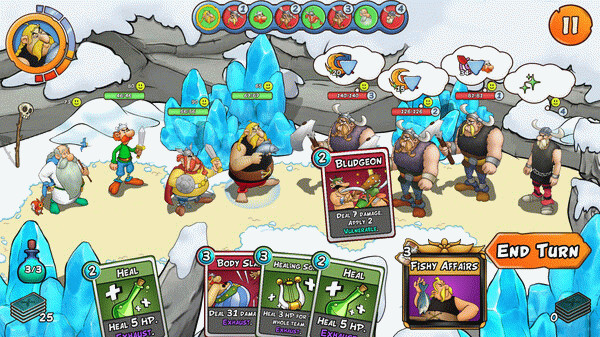 Игра Asterix & Obelix: Heroes, скриншот
