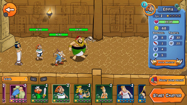 Игра Asterix & Obelix: Heroes, скриншот