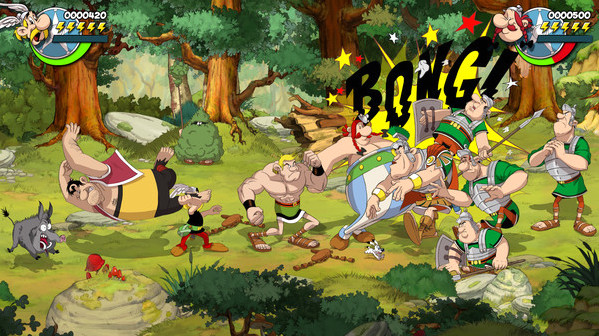 Игра Asterix & Obelix: Slap them All!, скриншот