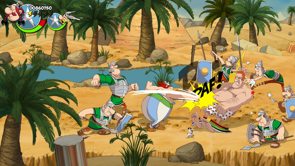 Игра Asterix & Obelix: Slap them All!, скриншот
