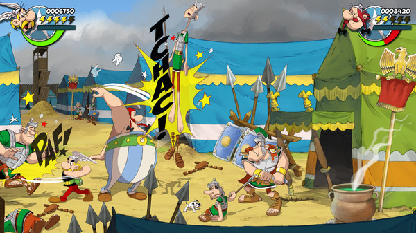 Игра Asterix & Obelix: Slap them All!, скриншот
