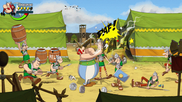 Игра Asterix & Obelix: Slap them All!, скриншот