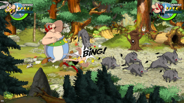 Игра Asterix & Obelix: Slap them All!, скриншот