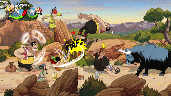 Игра Asterix & Obelix: Slap them All!, скриншот