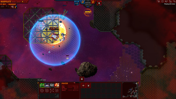 Игра Asteroid Fight, скриншот