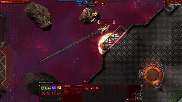Игра Asteroid Fight, скриншот