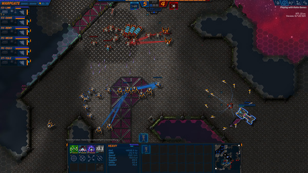 Игра Asteroid Fight, скриншот
