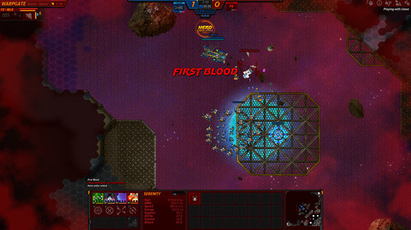 Игра Asteroid Fight, скриншот