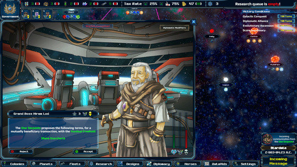 Игра Astra Exodus, скриншот