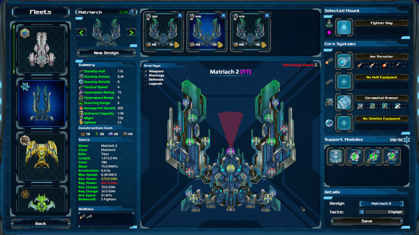 Игра Astra Exodus, скриншот