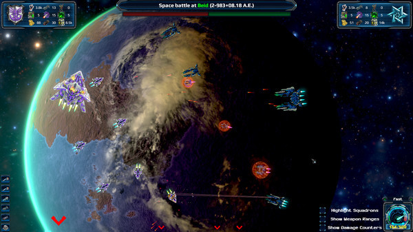 Игра Astra Exodus, скриншот